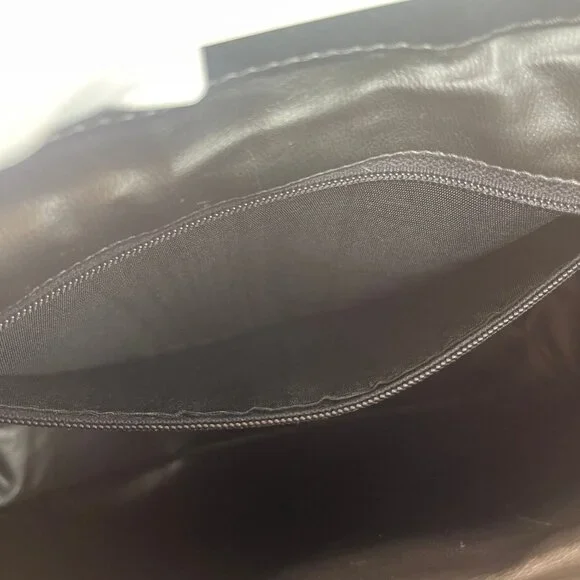 Authentic GUCCI Ophidia Logo Leather Vintage Shoulder Bag Purse Black - Picture 12 of 12